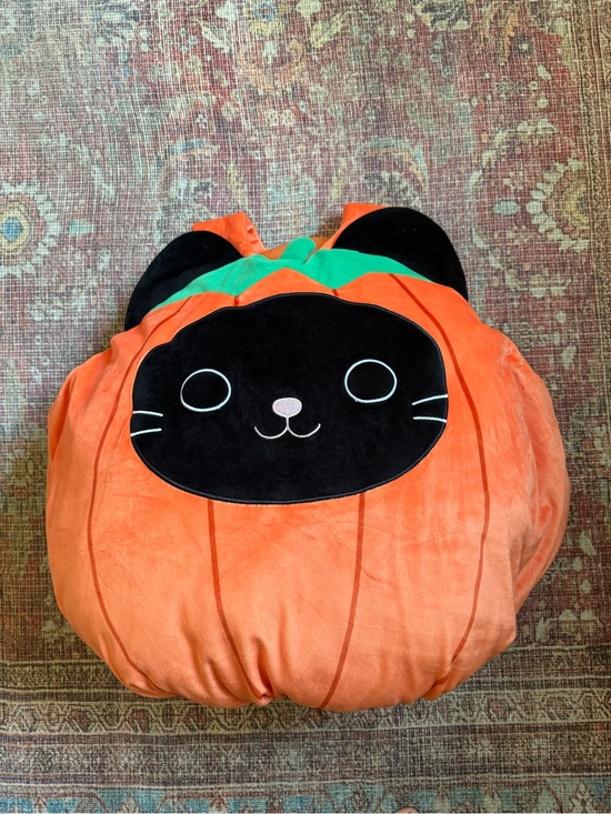 Squishmallows Other - Squishmallows Calio Cat Plush Pumpkin Cat Halloween Costume- Orange & Black